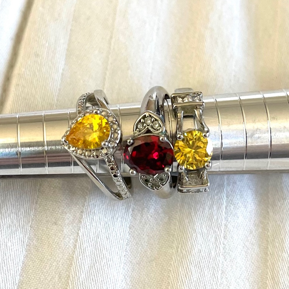 Costume jewelry rings